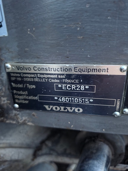Volvo ECR28 IKKE Mva BUD MOTTATT 20 of 21