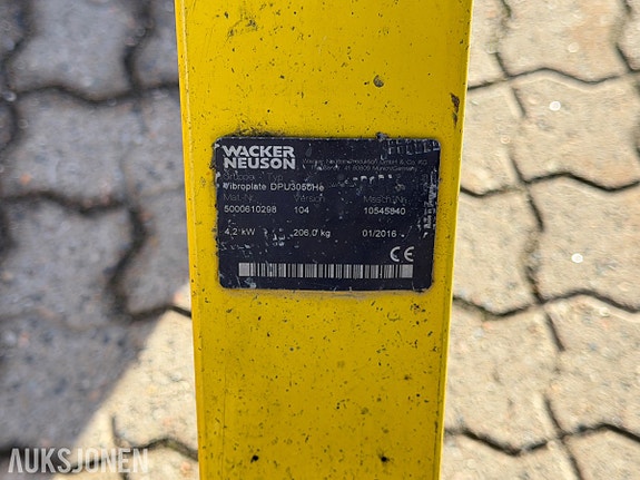 Wacker Neuson DPU3050H - Vibroplate 11 of 11