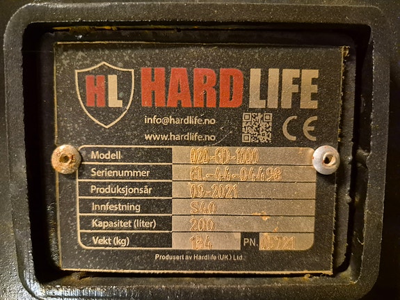 Hardlife Fast pusseskuffe S40. 4 of 5