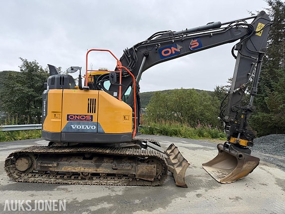 Volvo ECR145EL Beltegraver med GPS, rotortilt, skjær og kun 5952 timer 7 of 30