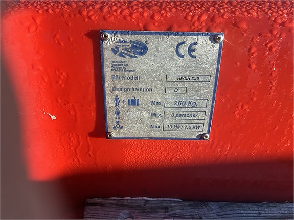 2006 River 290 XR med mariner 10hk Viking 15hk 10 of 10