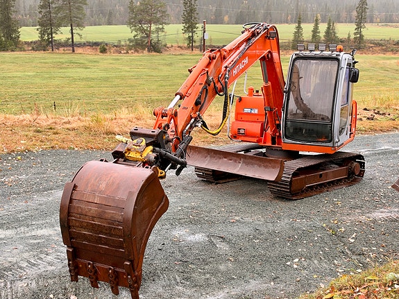 Hitachi EX-70 - Rototilt - Bør sjåast! 23 of 30