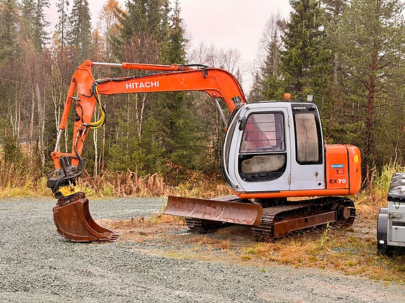 Hitachi EX-70 - Rototilt - Bør sjåast! 7 of 30