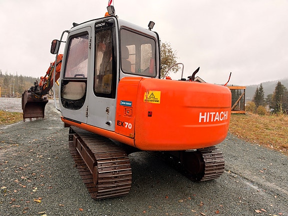 Hitachi EX-70 - Rototilt - Bør sjåast! 20 of 30