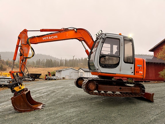 Hitachi EX-70 - Rototilt - Bør sjåast! 6 of 30