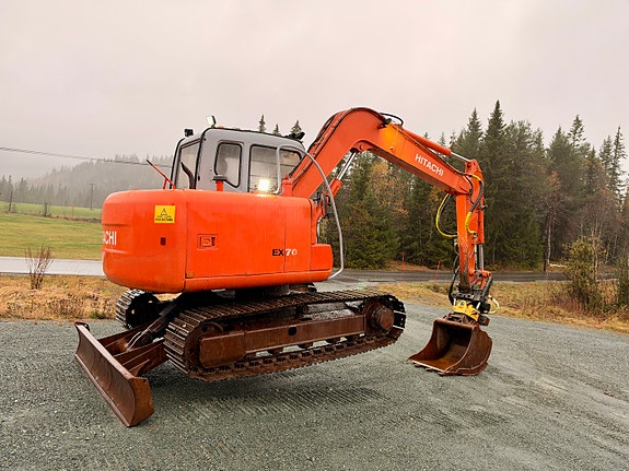 Hitachi EX-70 - Rototilt - Bør sjåast! 3 of 30