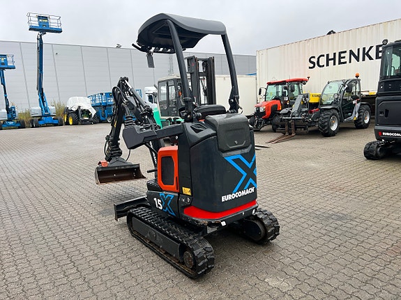 Eurocomach 15X elektrisk minigraver 3 of 30