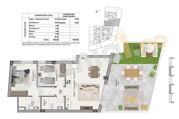 Plantegning toppleilighet