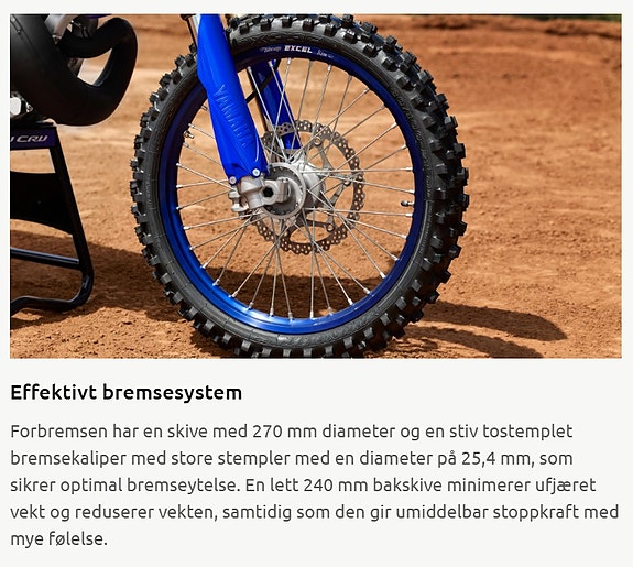 Yamaha YZ  250LC 20 of 26