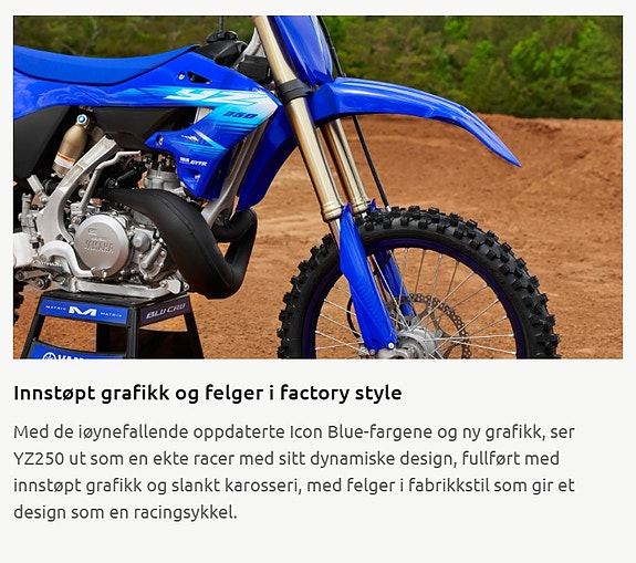 Yamaha YZ  250LC 24 of 26