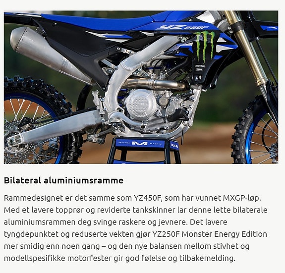 Yamaha YZ250F Monster Edition 21 of 27