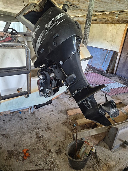 Suzuki df50 med båt 2 of 3