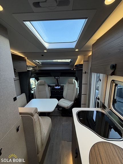 Hymer ML-T 580 2027 – MERCEDES 170 HK AUTOMAT | 320 Ah LITIUM | 1800 W INVERTER | VINTERPAKKE | PREMIUM 20 of 30
