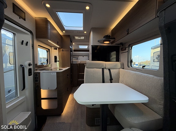 Hymer ML-T 580 2027 – MERCEDES 170 HK AUTOMAT | 320 Ah LITIUM | 1800 W INVERTER | VINTERPAKKE | PREMIUM 5 of 30