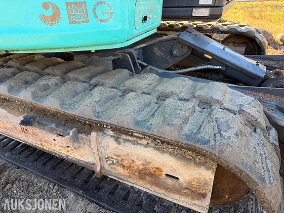 Kobelco SK75SR-7 Gravemaskin med 2 skuffer - Engcon tiltrotator 14 of 30