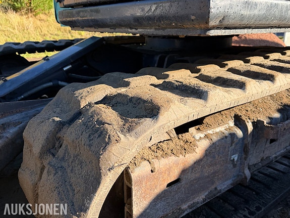 Kobelco SK75SR-7 Gravemaskin med 2 skuffer - Engcon tiltrotator 11 of 30