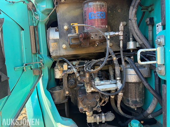 Kobelco SK75SR-7 Gravemaskin med 2 skuffer - Engcon tiltrotator 29 of 30