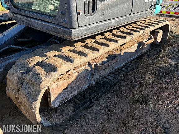 Kobelco SK75SR-7 Gravemaskin med 2 skuffer - Engcon tiltrotator 10 of 30