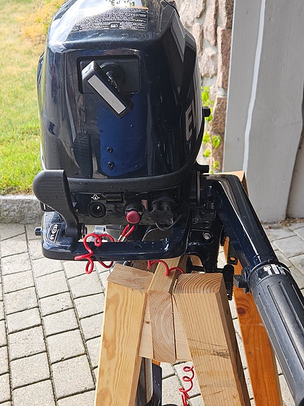 Lite brukt Evinrude 6 HK til salgs 6 of 6