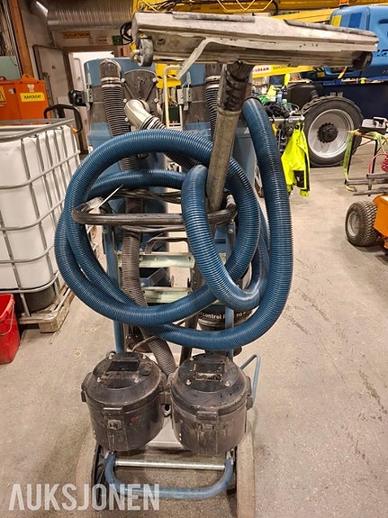 Andre Dust control DC3900C TWIN STØVSUGER FINSTØV TO SYKLONER 2.8KW 5 of 5