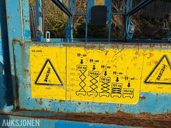 Genie GS-2646 Sakselift, 401 t, 9,92 m, batteri 20 of 23