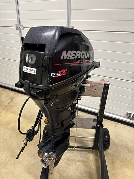 Mercury 20 HK (10 HK original) 4-takt 2015 – El-start, fjernstyring og stålprop 7 of 11