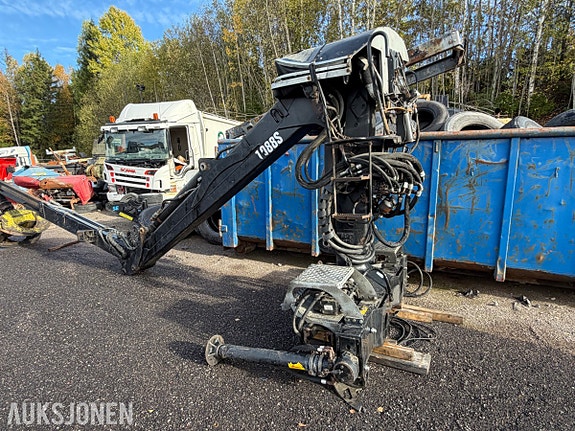 Andre 2022 - Jonsered J1088S 79 tømmerkran 2022 - Grabb og rotator - Betjeningssete med tak - Sakkyndig ko 6 of 30