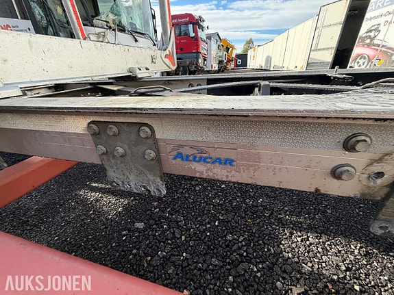 Andre Tømmerpåbygg til lastebil - Fire par ExTe A5 stakekarmer - Alucar frontgavl i aluminium - Lengde 5,9 8 of 30