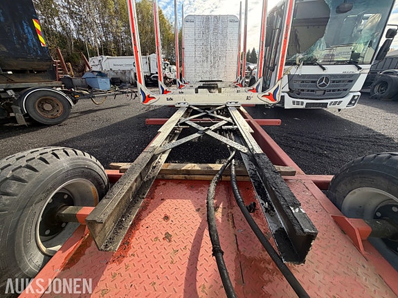 Andre Tømmerpåbygg til lastebil - Fire par ExTe A5 stakekarmer - Alucar frontgavl i aluminium - Lengde 5,9 5 of 30