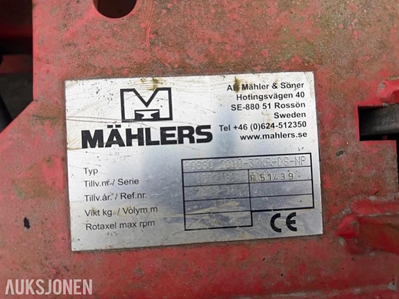 Andre Mählers Rossøplog 3,7meter med slaps 5 of 9