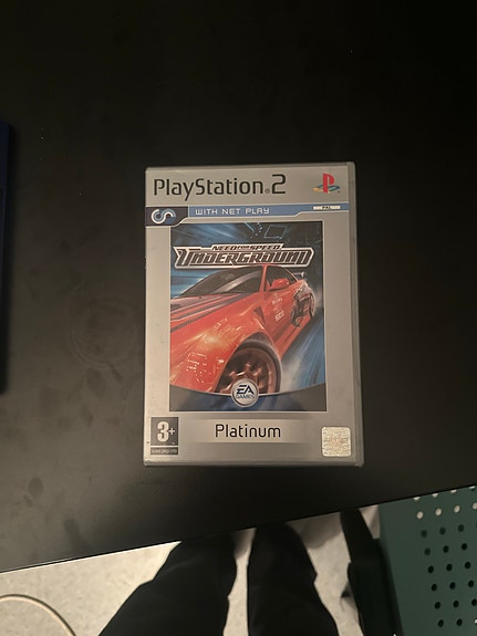 Need for Speed Underground PlayStation 2 spill Platinum