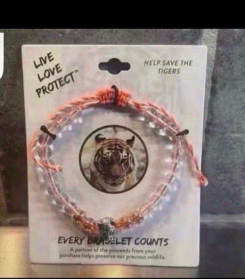 Nytt tiger armbånd
