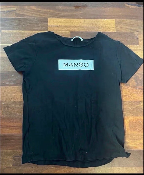 Krympet mango trøye