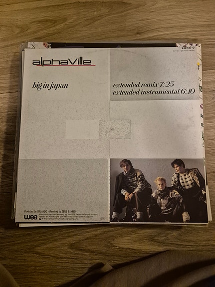 Alphaville Big in Japan vinylsingel