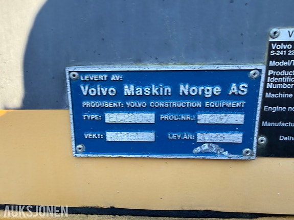 Volvo EC280 25 of 26