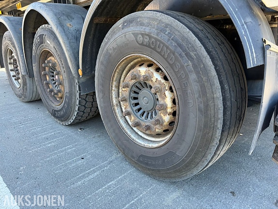 Istrail 3-akslet tippsemi, 34 900 kg nyttelast, EU-godkjent til 09/2027 14 of 17