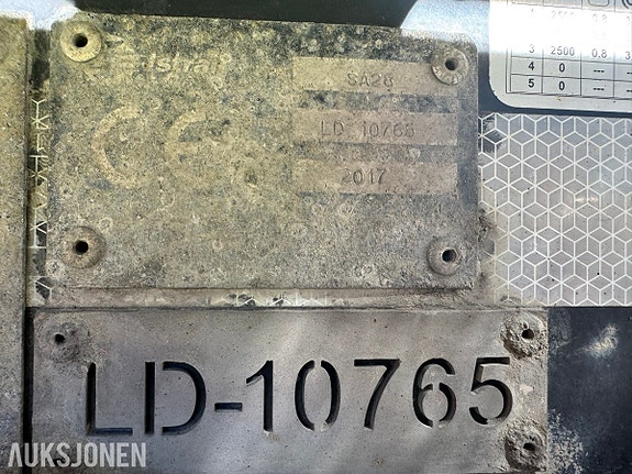 Istrail 3-akslet tippsemi, 34 900 kg nyttelast, EU-godkjent til 09/2027 16 of 17