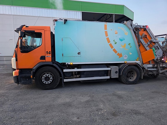 Volvo FE 320 4x2 komprimatorbil - NTM - 2 kammer - CNG 3 of 16