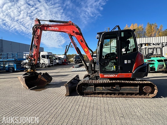 Kubota KX 080-4 2 of 30