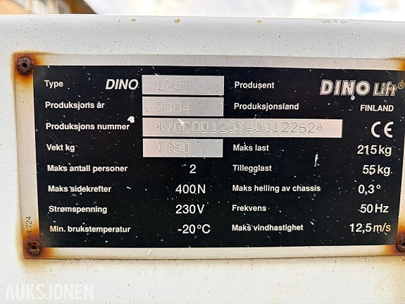 Dino 125T 24 of 26