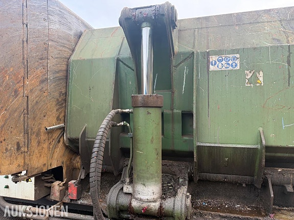 Andre Tabarelli S5000 - Hydraulisk skrapjernspresse på krokramme 10 of 28