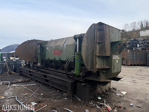 Andre Tabarelli S5000 - Hydraulisk skrapjernspresse på krokramme 5 of 28