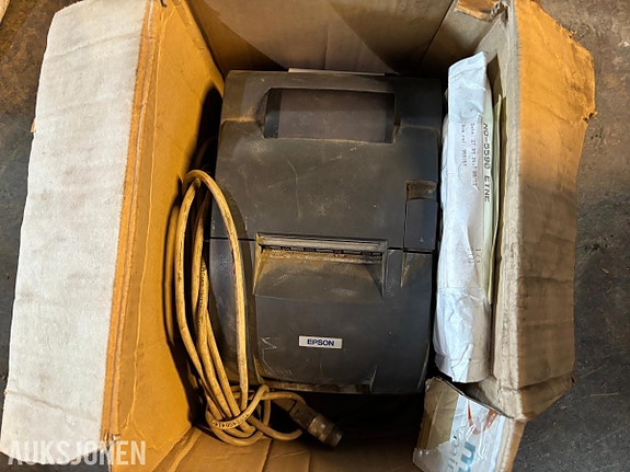 Andre Tamtron PRO Pro 100-300 hjullastervekt med Epson printer 5 of 17