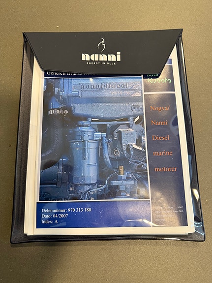Nogva Nanni N34.38 med hydraulisk Twin Disc Gear TM345 med Slureventil 22 of 22