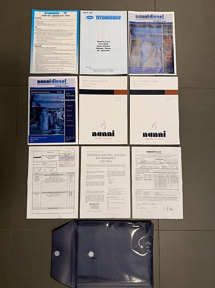 Nogva Nanni N34.38 med hydraulisk Twin Disc Gear TM345 med Slureventil 12 of 22
