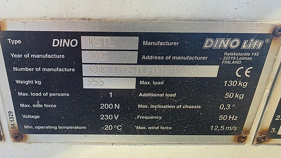 Dino 105TL 4 of 5