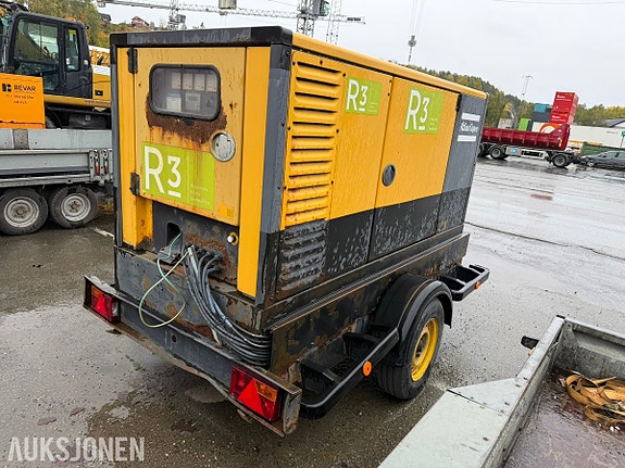Atlas Copco QAS 60 Dieselaggregat på tilhenger 5 of 24