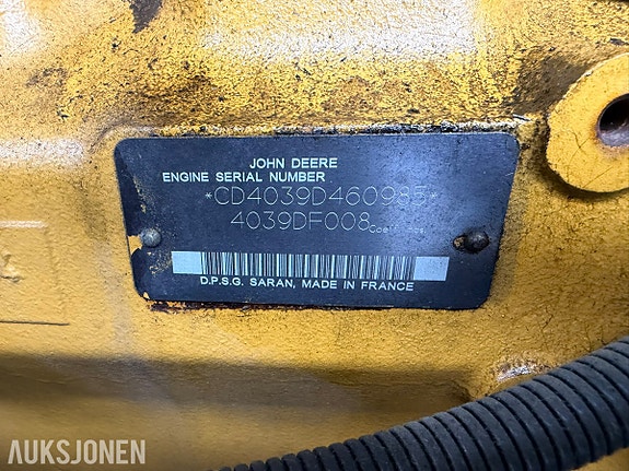 Andre 40 kVA dieselaggregat på tilhenger 26 of 26