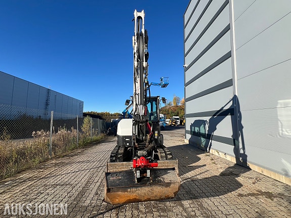 Bobcat E60 Rotortilt R2, sentralsmøring, fast puss 8 of 30