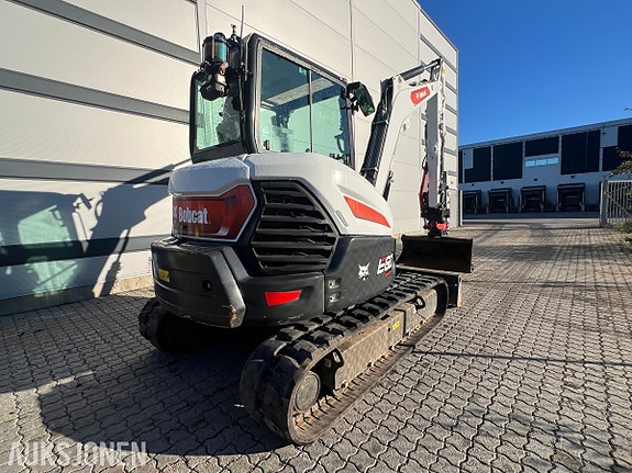 Bobcat E60 Rotortilt R2, sentralsmøring, fast puss 5 of 30